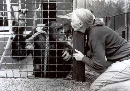 Billy Jo with Dr. Jane Goodall